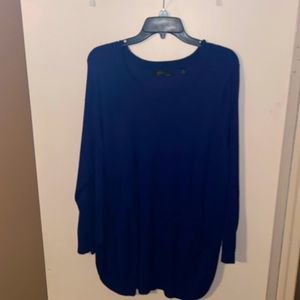 2X Blue sweater with pockets